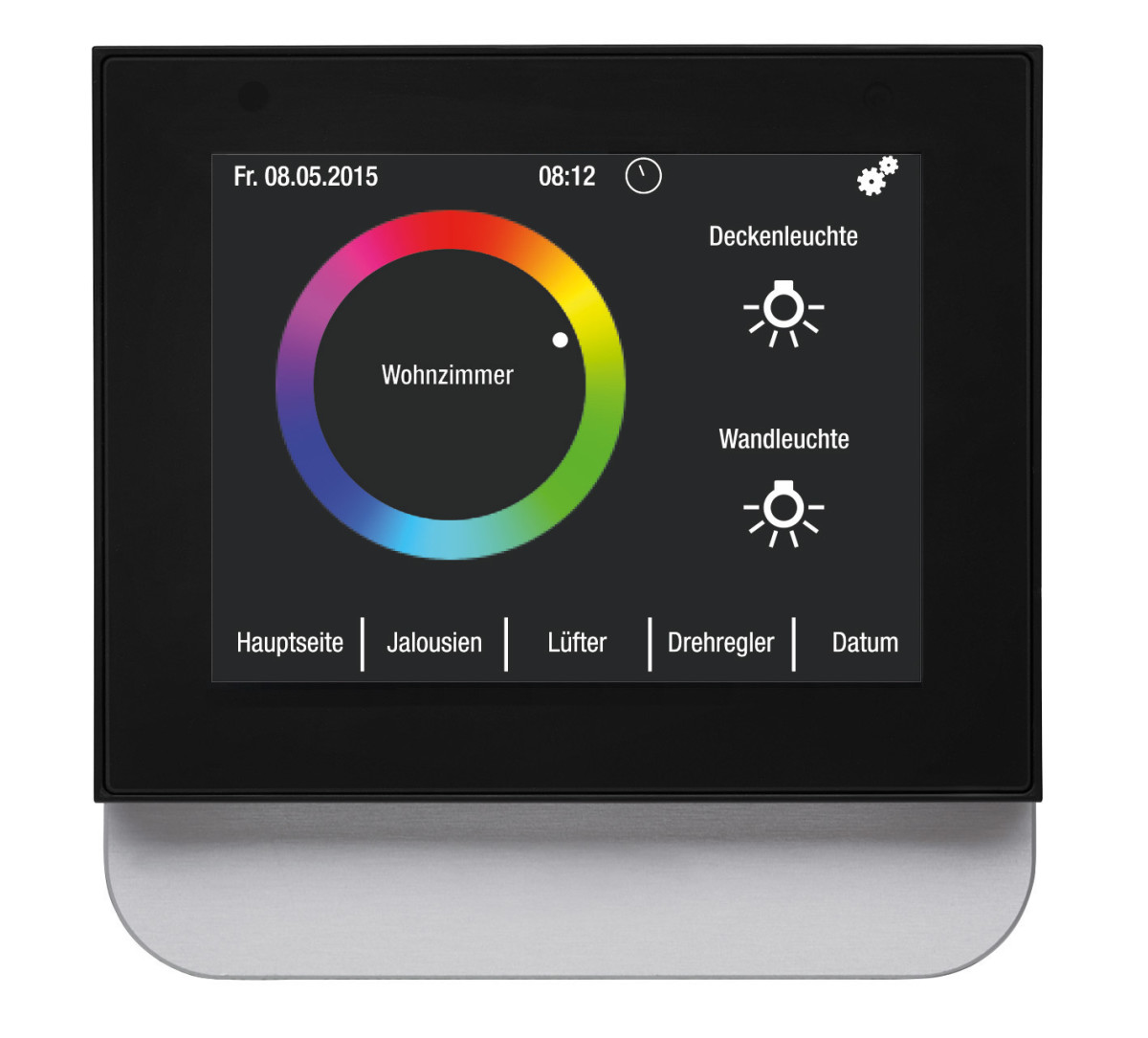KNX Touch Control: o faz-tudo inteligente é o novo écran táctil compacto da Berker