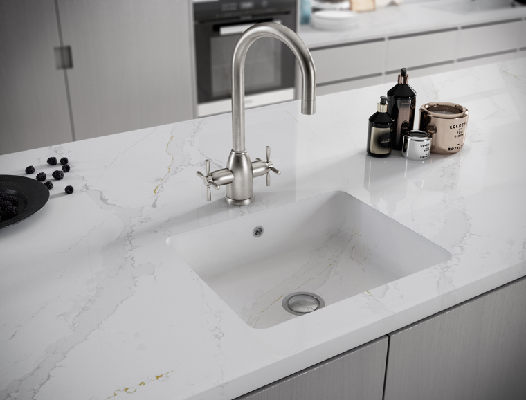 Estética, design e higiene: conheça o novo lava-loiças minimalista Integrity Q de Silestone®