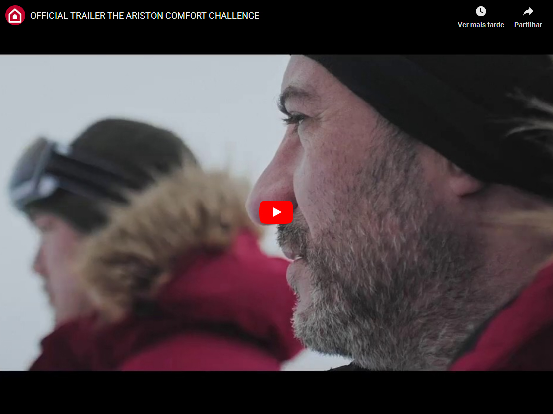 Ariston Comfort Zone, um refugio no coração da Groenlândia para estudar as alterações climáticas