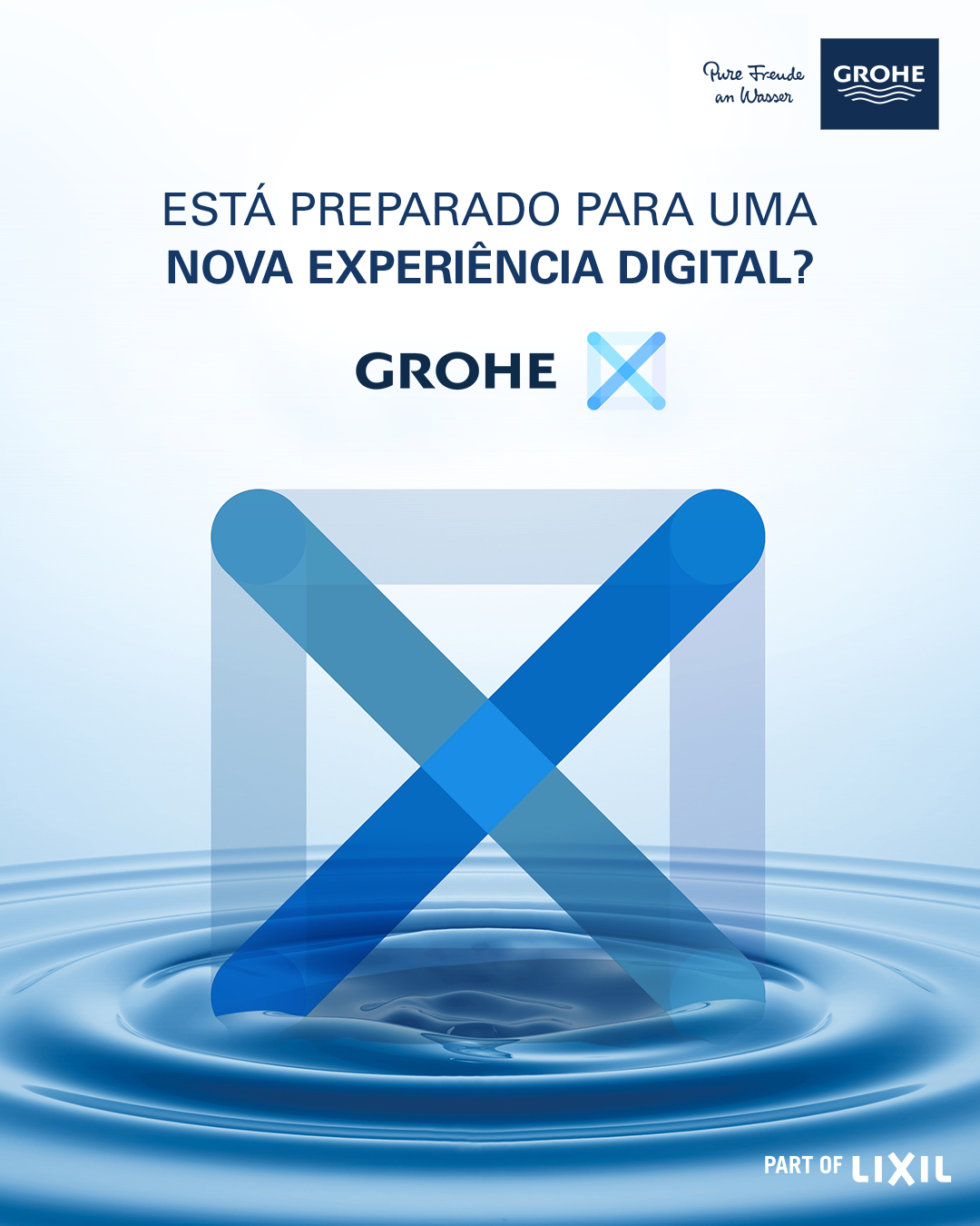 GROHE lança plataforma digital GROHE X