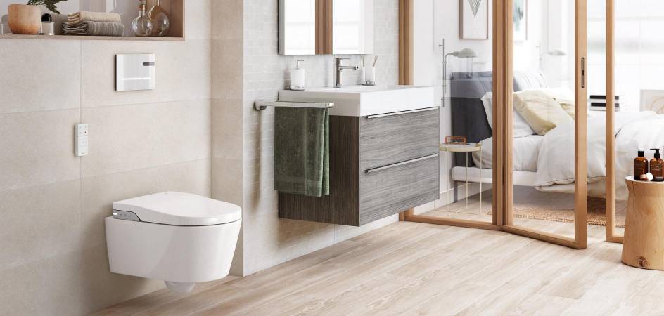 Utilize um espaço de banho Touchless e utilize todas as funcionalidades sem contacto com as mãos