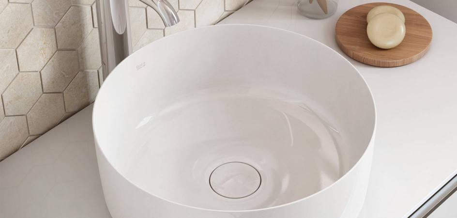 Fineceramic®, subtileza cerâmica para lavatórios extraordinariamente resistentes