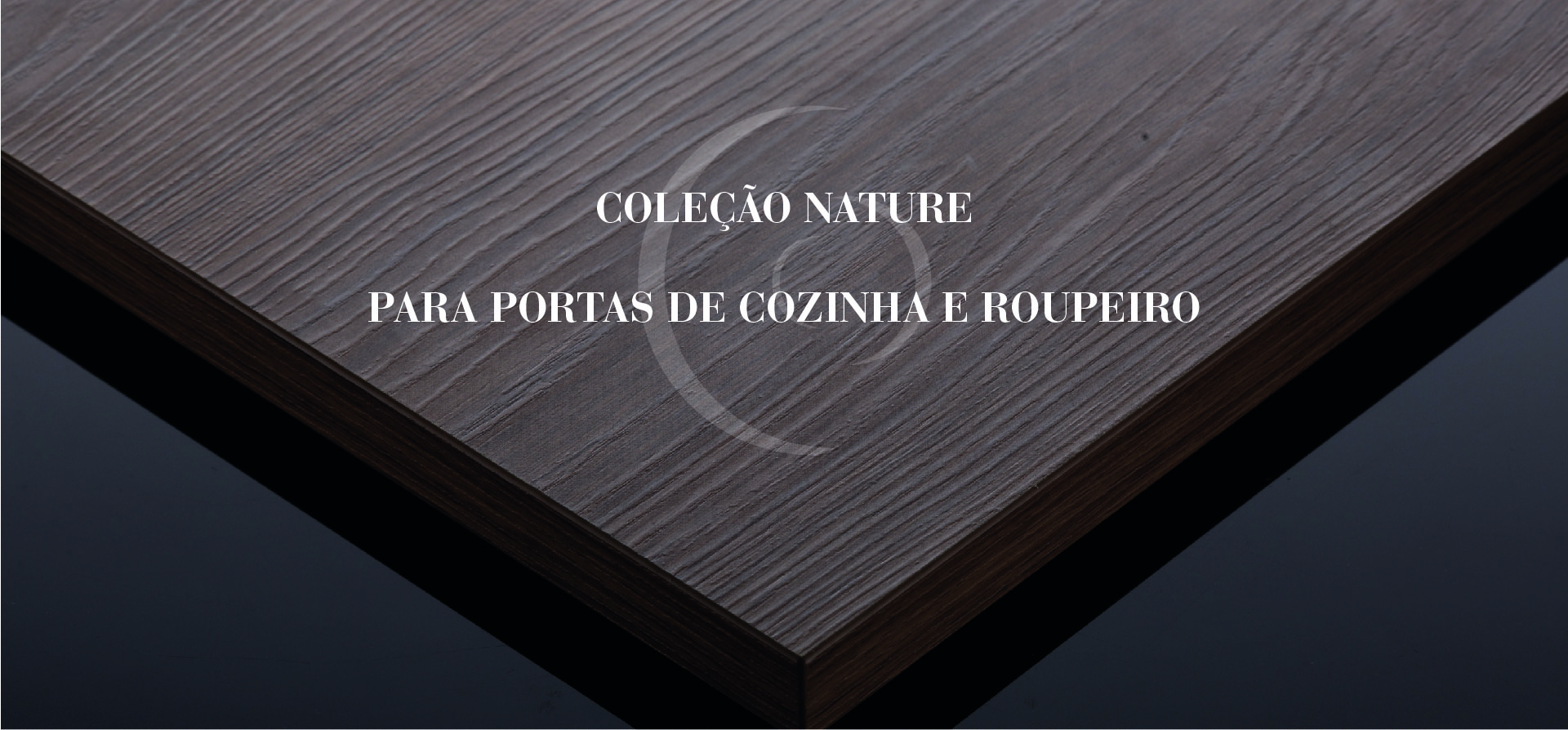 Covema apresenta nova coleção de painéis Nature para portas de cozinha e roupeiros