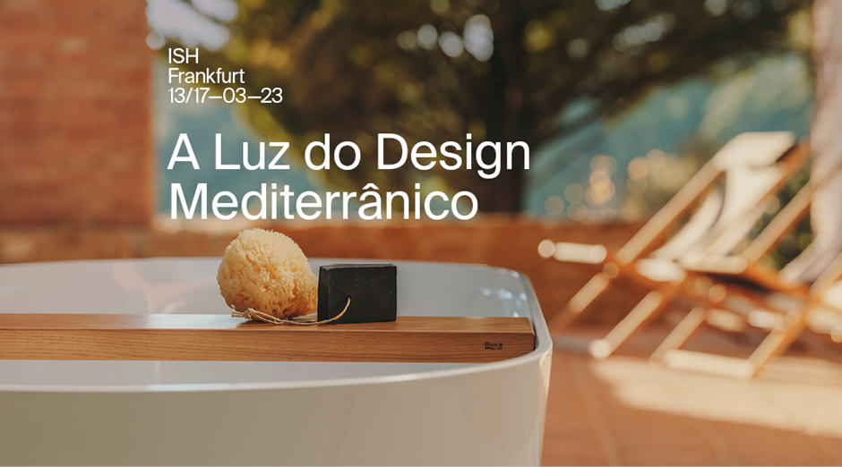 Roca exibirá a combinação perfeita de smart living, sustentabilidade e design mediterrânico na ISH2023