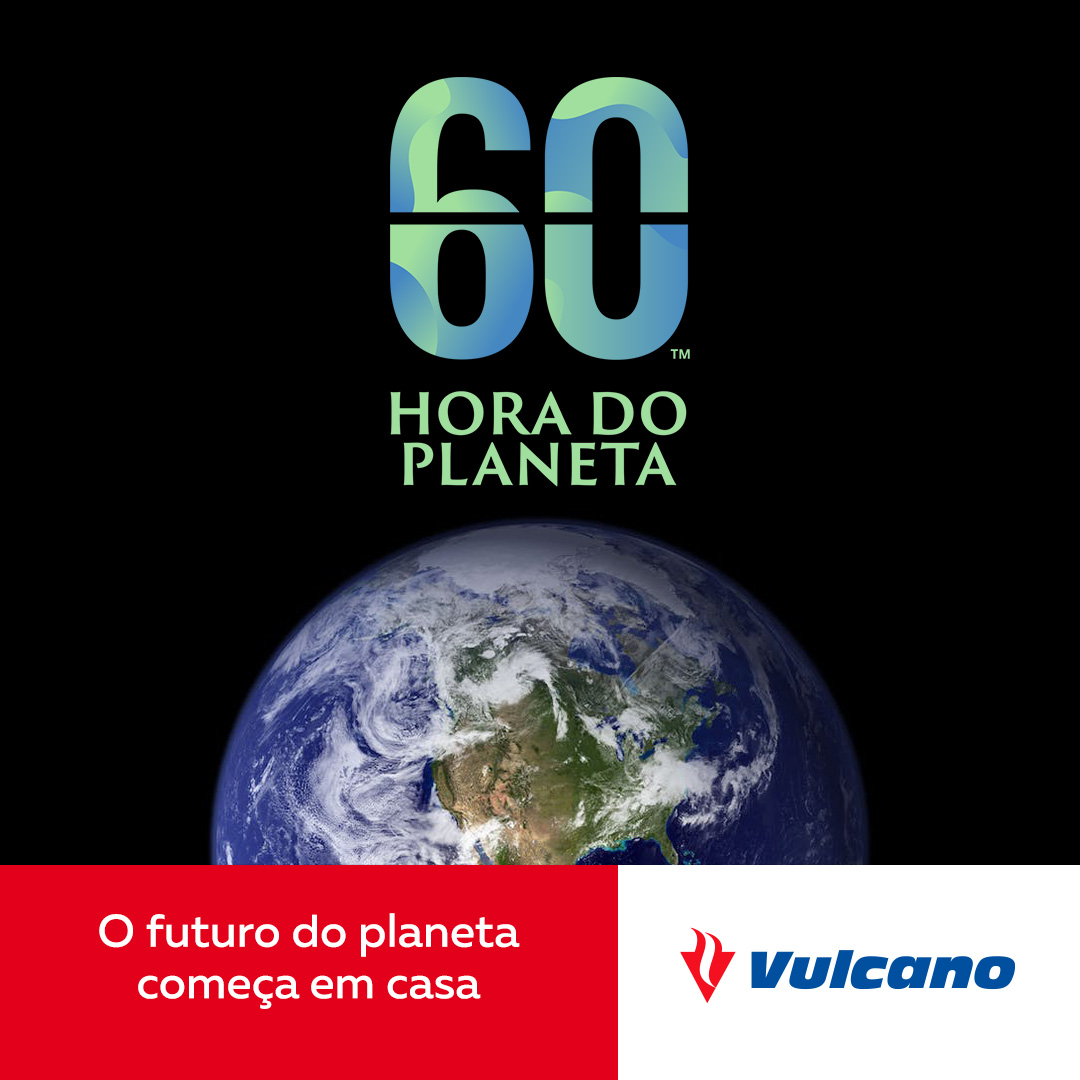Vulcano apoia novamente a iniciativa Hora do Planeta