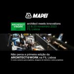 A Mapei marca presença no Architect@work