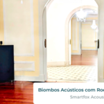 Tratamento acústico com Biombos Acústicos Smartfox Acoustics