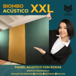 Biombos Acústicos com Rodas em tamanho XXL