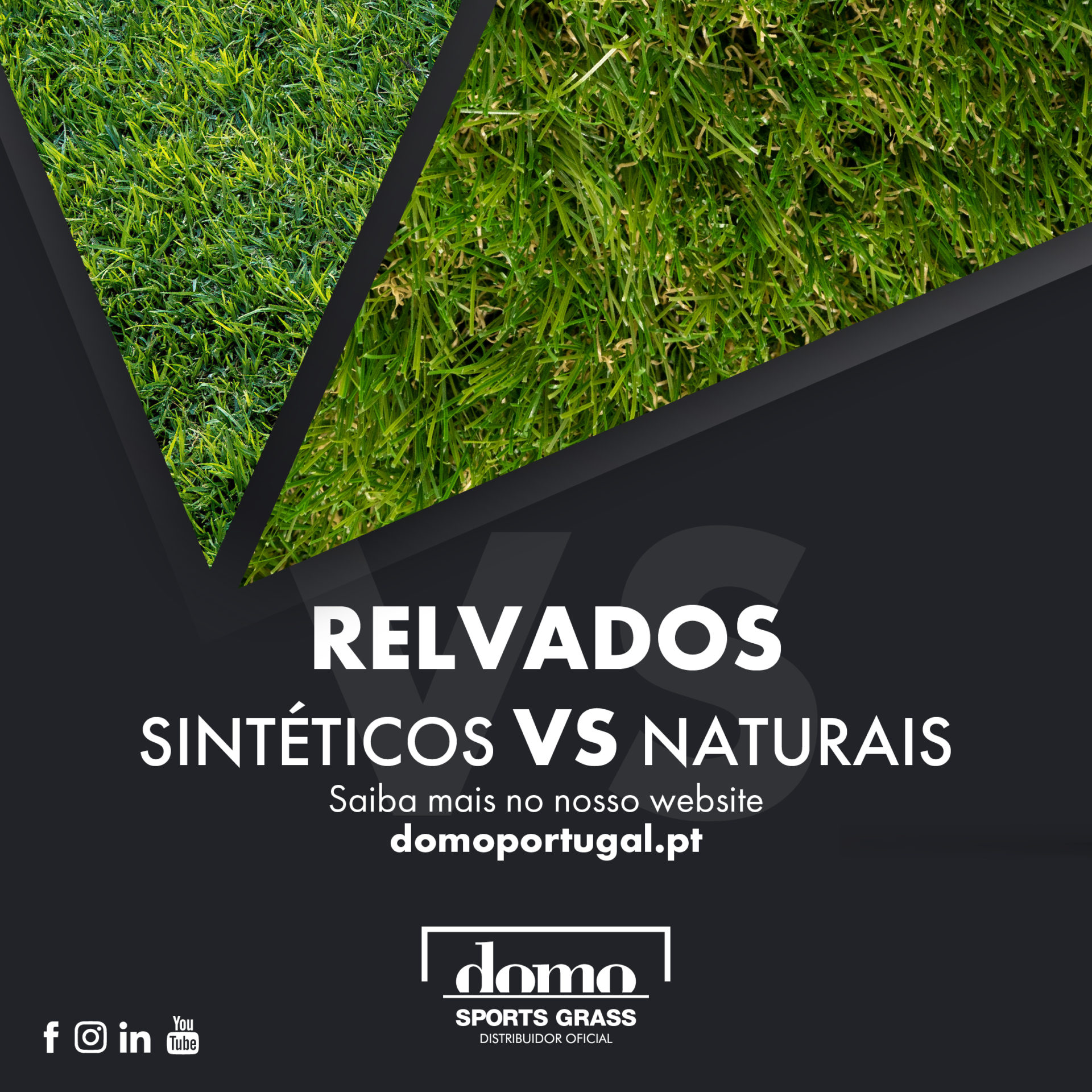 Relvados sintéticos vs. naturais