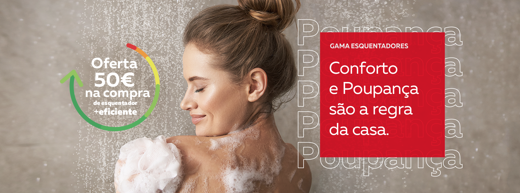 Vulcano lança campanha de comunicação de esquentadores com oferta de 50€ em cartão
