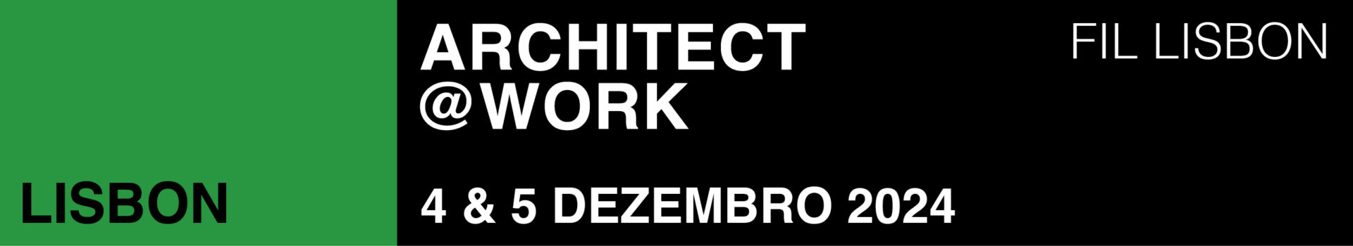 ANTEPROJECTOS convida-o para o ARCHITECT@WORK Lisboa 2024