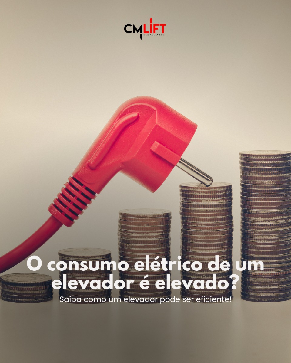 O consumo elétrico de um elevador é elevado?