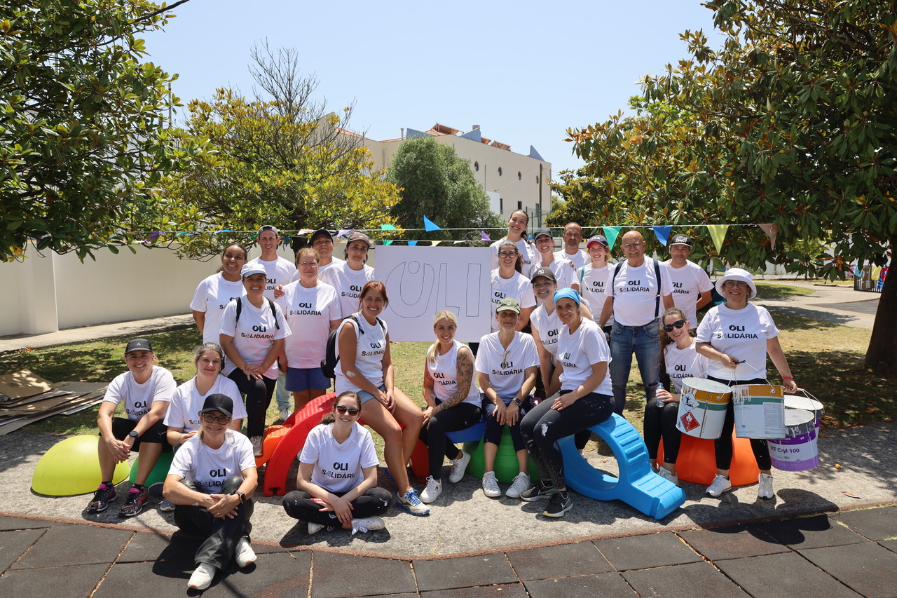 OLI dá nova vida ao Centro Social de Santa Joana em ação de voluntariado