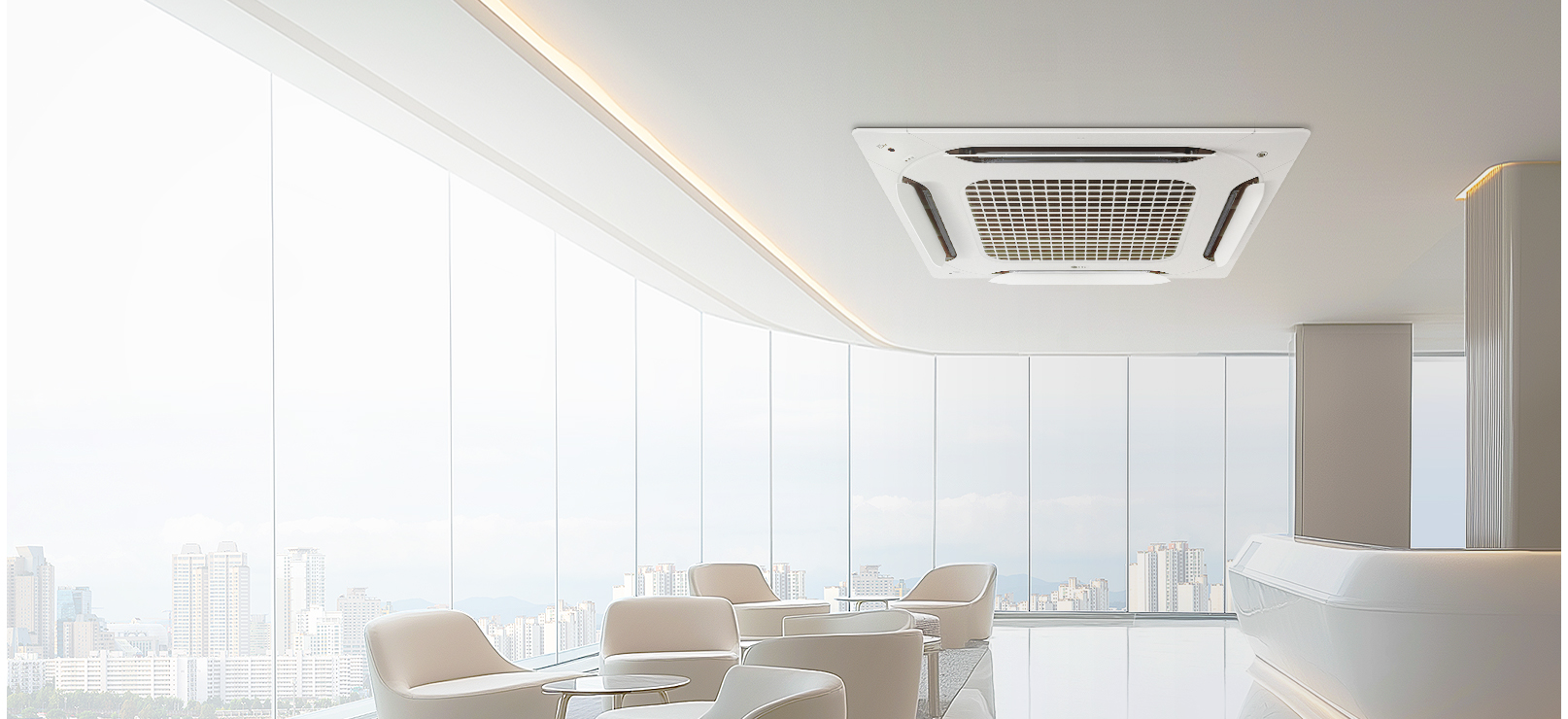 LG adota inovações ecológicas na produção de ar condicionado com sistema de quatro vias